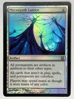 Mycosynth Lattice LP FOIL Darksteel 130/165 MTG Magic the Gathering - Image 1