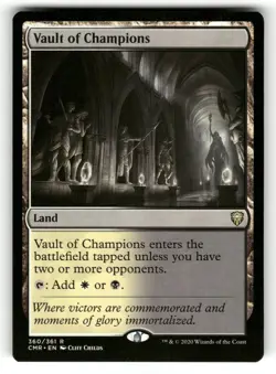 Vault of Champions NM Commander Legends 360 MTG Regular Rare - Image 1