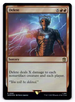 Delete NM Universes Beyond: Doctor Who 0081 MTG Foil - Image 1