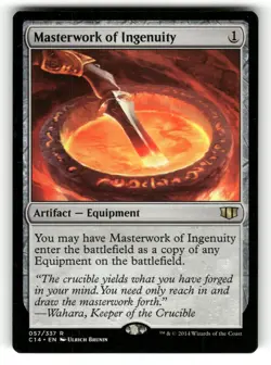 Masterwork of Ingenuity NM Commander 2014 MTG Regular Rare - Image 1
