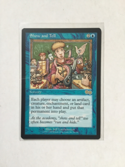 Show and Tell - Urza's Saga (USG) - LP - MTG Magic - Image 1