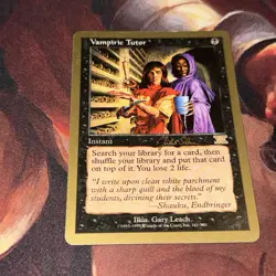 Vampiric Tutor X1 Mtg World Championships Lp - Image 1