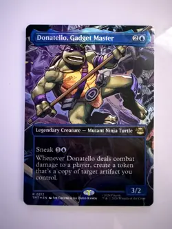 Donatello, Gadget Master (Borderless) (Foil) NM Teenage Mutant Ninja Turtles - Image 1