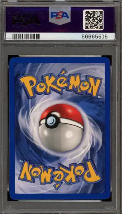 Pokemon Vulpix Base Set Shadowless #68 BLUE SPOT ERROR PSA 9 Mint - Image 2