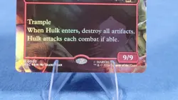 MTG Hulk, Always Angry (Borderless Foil) Commander: Marvel Super Heroes 502 NM - Image 4