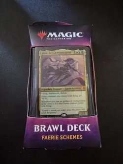 Wizards Of The Coast MTG: Throne of Eldraine Faerie Schemes and Brawl Deck (NEW) 630509829798 - Image 1