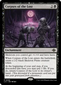 Corpses of the Lost (R) #98 The Lost Caverns of Ixalan MTG NM - Image 1
