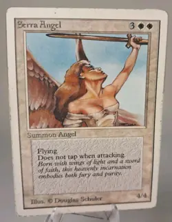 Serra Angel Revised Edition Magic the Gathering MTG - Image 1