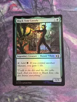 MTG Marvel Superheroes: Black Tom Cassidy 715 Foil - Image 1
