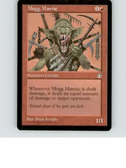Mogg Maniac Uncommon Stronghold Lightly played b3-643 - Image 1