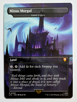 Minas Morgul Cabal Coffers 360 Borderless Mythic LOTR The Lord of the Rings NM - Image 1