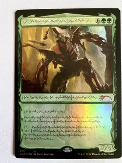 Vorinclex, Voice of Hunger (Phyrexian) Foil M Secret Lair Drop Series 213 LP - Image 1