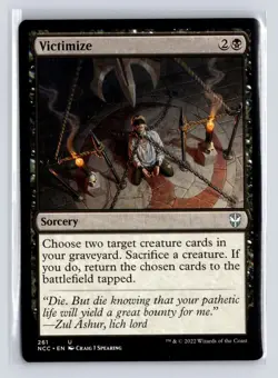 Victimize 261 Regular Commander: Streets of New Capenna Magic: The Gathering NM - Image 1