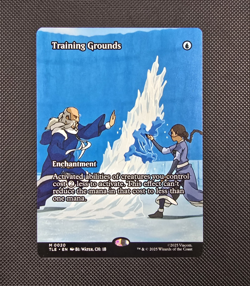 Wizards of the Coast Training Grounds Borderless Mythic Blue Enchantment 20 - Image 1