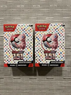 Pokemon TCG Scarlet & Violet 151 Booster Bundle - Sealed (6 booster packs) 820650853210 - Image 1
