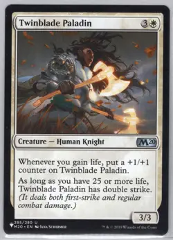 1x Twinblade Paladin - The List - Near Mint - Image 1