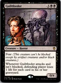 Guiltfeeder 112 Rare Commander 2016 Magic: The Gathering Lightly Played - Image 1