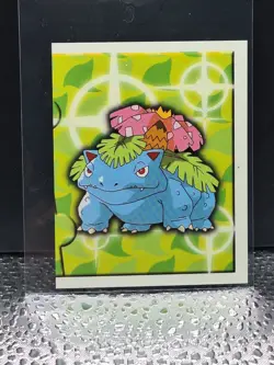 1999 #190 Venusaur Pokemon Series 1 Sticker Topps Merlin Nintendo MINT! - Image 1