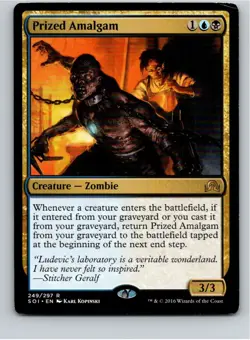 Magic the Gathering Prized Amalgam Shadows over Innistrad MTG Free Shipping! - Image 1