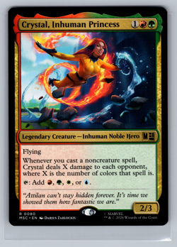 Crystal, Inhuman Princess R 0080 Marvel Super Heroes Regular - Image 1