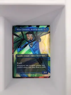 Mister Fantastic, Reed Richards (Borderless) Marvel Super Heroes Foil - Image 1