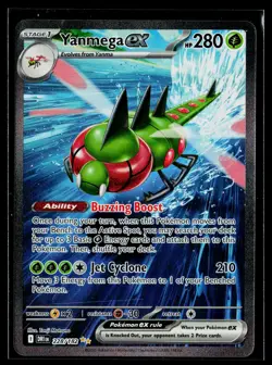 Pokemon TCG Yanmega EX Sir 228/182 Sv10: Destined Rivals Holo LP - Image 1