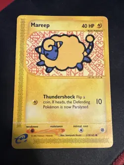 Mareep - 119/165 Expedition Base Set - Pokemon TCG - 2002 - Image 1