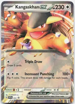 Kangaskhan ex 055 Holo Promo Scarlet & Violet Promo Pokemon Near Mint - Image 1