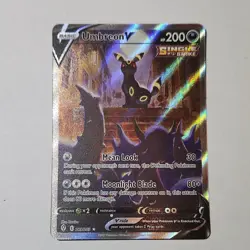 Pokemon Co. Umbreon V 189/203 Evolving Skies Alt Full Art Holo Ultra Rare - Image 3