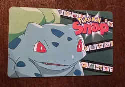 1999 Pokemon 3-Snap Station 3⅜" Jigglypuff Squirtle Bulbasaur Blockbuster - Image 4