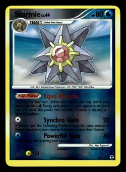 Starmie 50/111 Reverse Holo Platinum Rising Rivals Pokemon Card - 2 - Image 1