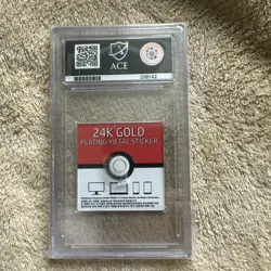 Articuno 24k Gold Plated Pokemon Sticker Korean Striking Ace 9 - Image 2