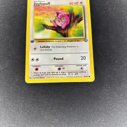 Jigglypuff 54/64 Jungle 1st Edition WOTC Pokemon Card - 1999 Vintage - LP - Image 3
