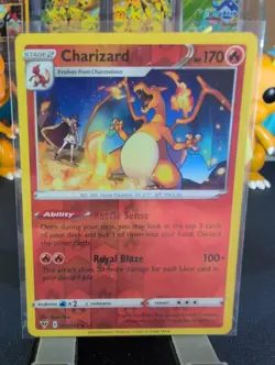 Charizard 025/185 Swsh04: Vivid Voltage Reverse Holo Pokemon TCG NM - Image 2