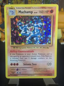 pokemon Machamp 59/108 Evolutions Holo Lp Condition. - Image 2