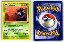 GLOOM 37/64 UNCOMMON JUNGLE POKEMON 1ST EDITION HP - Image 3