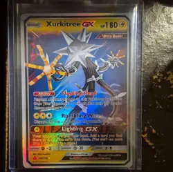 The Pokemon Company Xurkitree GX 142/156 SM-Ultra Prism Full Art Holo UR EN - Image 1