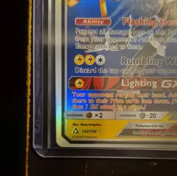 The Pokemon Company Xurkitree GX 142/156 SM-Ultra Prism Full Art Holo UR EN - Image 3