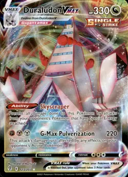Duraludon VMAX 123/203 Holo VMAX Rare Evolving Skies Pokemon Near Mint - Image 1