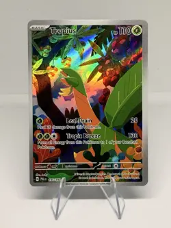 Pokemon Tropius 195/193 SV02 Paldea Evolved Illustration Rare Full Art Holo - Image 1