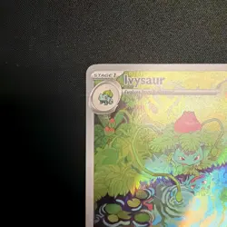 Pokemon TCG Ivysaur Scarlet & Violet 151 IR #167/165 Tag 9 - Image 2