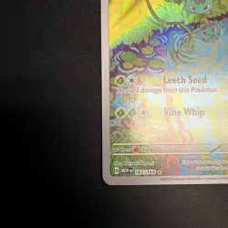 Pokemon TCG Ivysaur Scarlet & Violet 151 IR #167/165 Tag 9 - Image 4