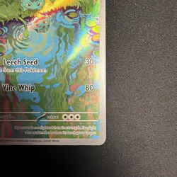 Pokemon TCG Ivysaur Scarlet & Violet 151 IR #167/165 Tag 9 - Image 5