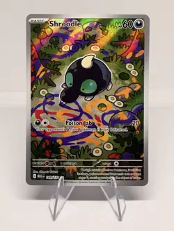 Pokemon Shroodle 149/132 – Illustration Rare – Mega Evolution – NM - Image 1