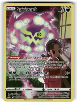 Spiritomb NM TG09/TG30 Holo Lost Origin Trainer Gallery Pokemon Holo - Image 1