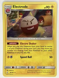 Electrode NM 39/181 Sm-Team Up Pokemon TCG Holo - Image 1
