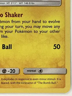 Electrode NM 39/181 Sm-Team Up Pokemon TCG Holo - Image 5