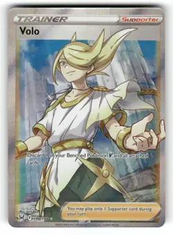 Volo NM 196/196 Holo Lost Origin Pokemon Ultra Rare - Image 1