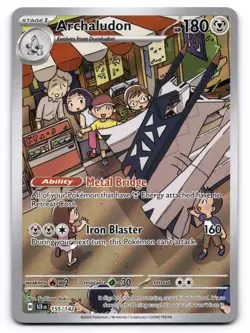 Archaludon NM Stellar Crown 155/142 Pokemon TCG Holo - Image 1