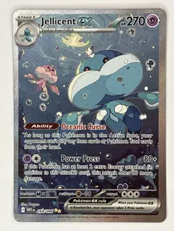 Jellicent ex NM SIR 168/086 Sv: White Flare Pokemon TCG Holo - Image 1
